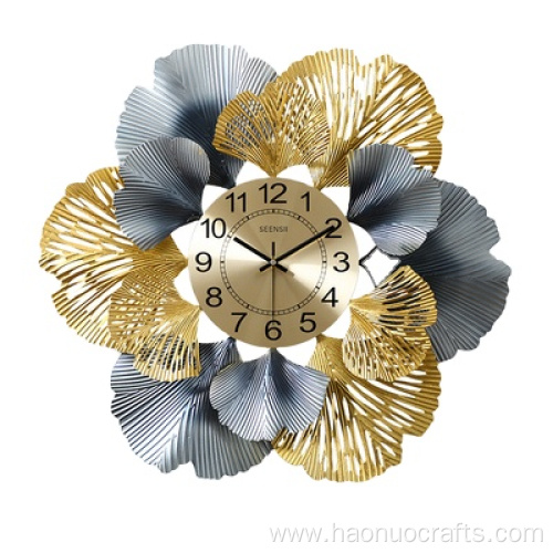 Wrought Iron Wall Clock Clocks Hangings Crafts Decoration